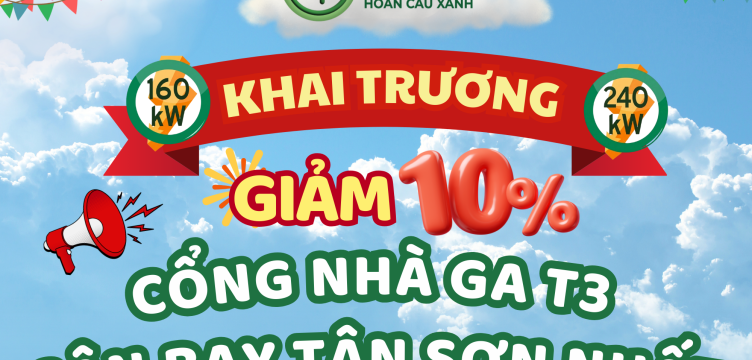 [SẮP KHAI TRƯƠNG] TRẠM SẠC EVIA CỔNG NHÀ GA T3 SÂN BAY TÂN SƠN NHẤT – SẠC SIÊU TỐC,  ĐỒNG GIÁ MỌI KHUNG GIỜ